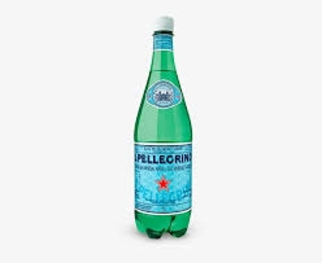 San Pellegrino Sparkling Water.