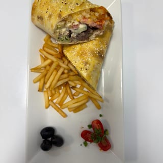 Baked Chicken Shawarma W/Fries