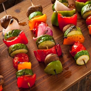 Grilled Vegetables Shish