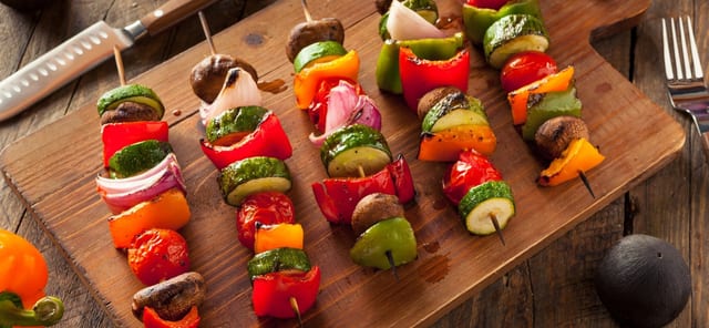 Grilled Vegetables Shish