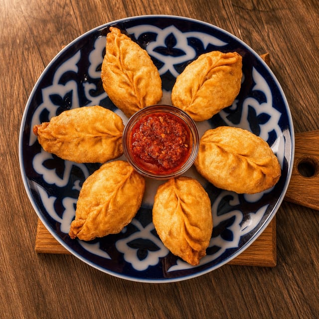 Fried Manty Beef.