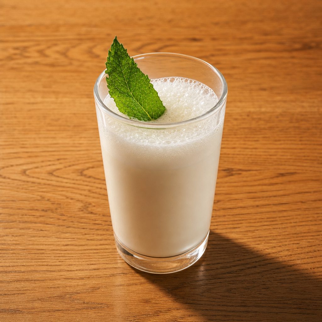 Turkish Mint Ayran.
