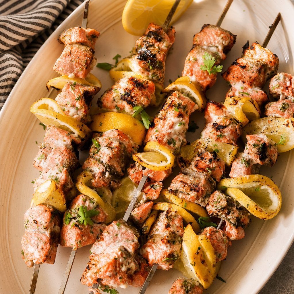 Salmon Shish.