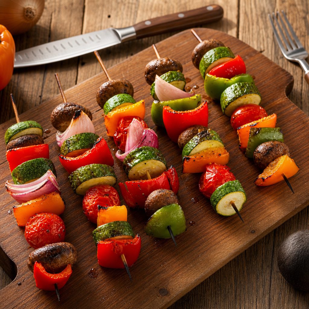 Grilled Vegetables Shish.