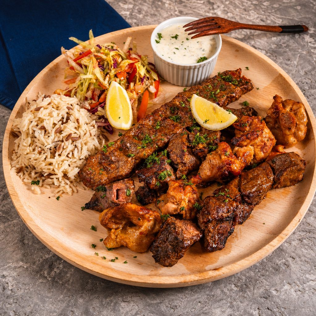 Chayhana Mixed Grill Combo.